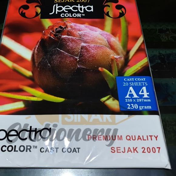 

♣ Kertas photo glossy 230gr spectra ✼