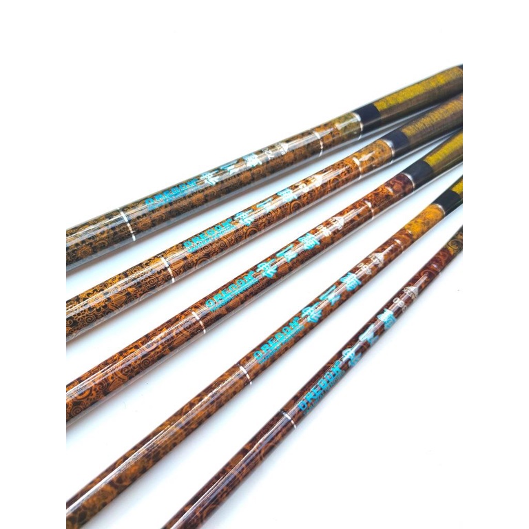 Joran Tegek Oregon Batik 360 450 540 630 720 Bahan Carbon  Lentur Kuat  bukan Tegek Kolong COD