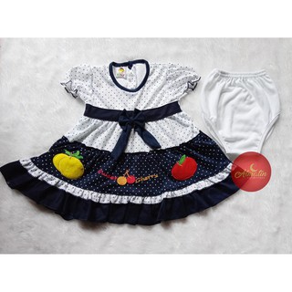  Baju  Bayi  Perempuan  Dapat 3 Stel Dress baby  3 18 bulan 