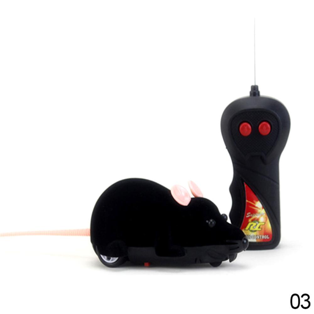 Timekey Mainan Tikus Elektrik Dengan Remote Control Untuk Kucing D6F6