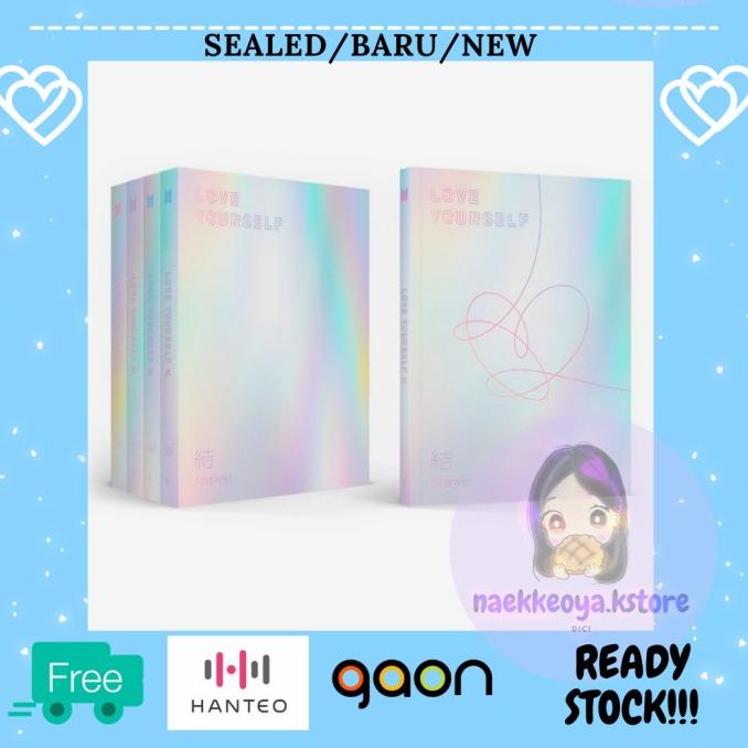 ALBUM SEALED LOVE YOURSELF ANSWER (S,E,L,F) -BTS Star Seller Termurah