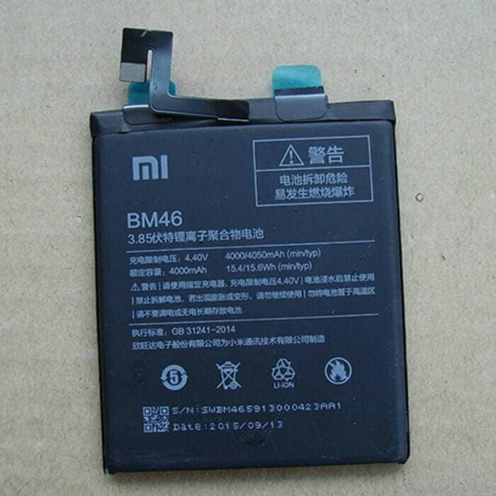 Battery Baterai Xiaomi Redmi Note 3 BM46 BM-46 BM 46 Batre Redmi Note3