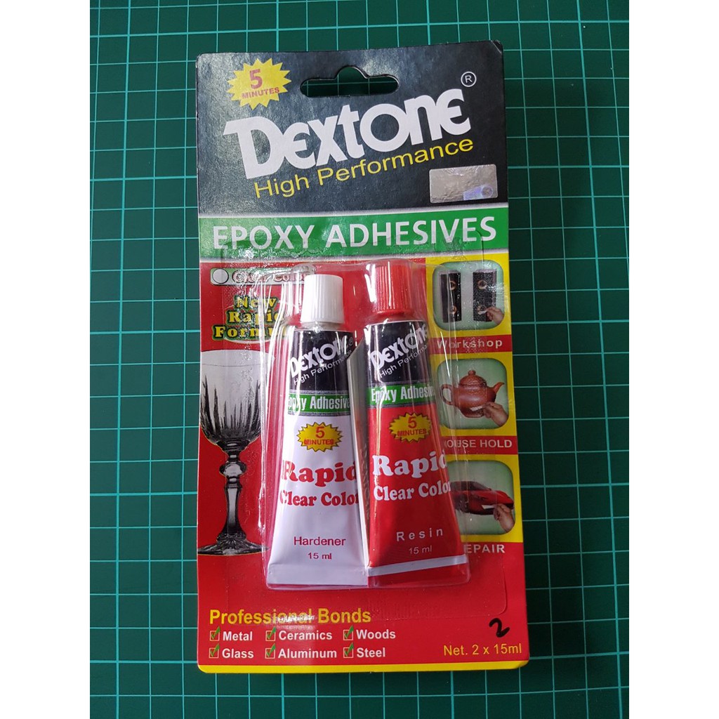 

Lem Besi Campur Warna Clear Merk Dextone