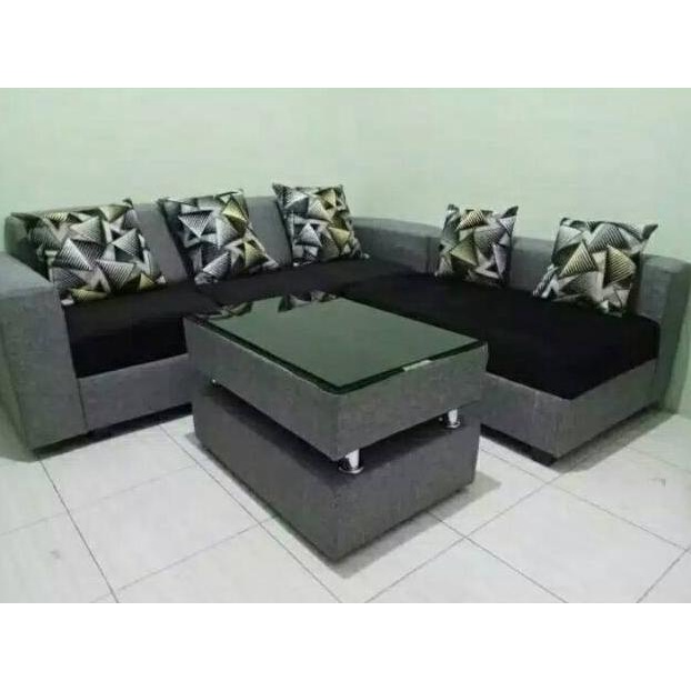 

L Sofa Minimalis Meja Putus Santuyystore99