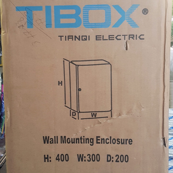 {elekstore} Tibox 400x300x200mm / Box Panel 400x300x200 MM Tibox / Box Panel Besi Berkualitas