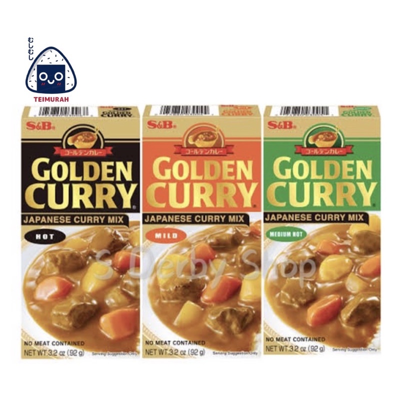

S&B GOLDEN CURRY JEPANG 92GR
