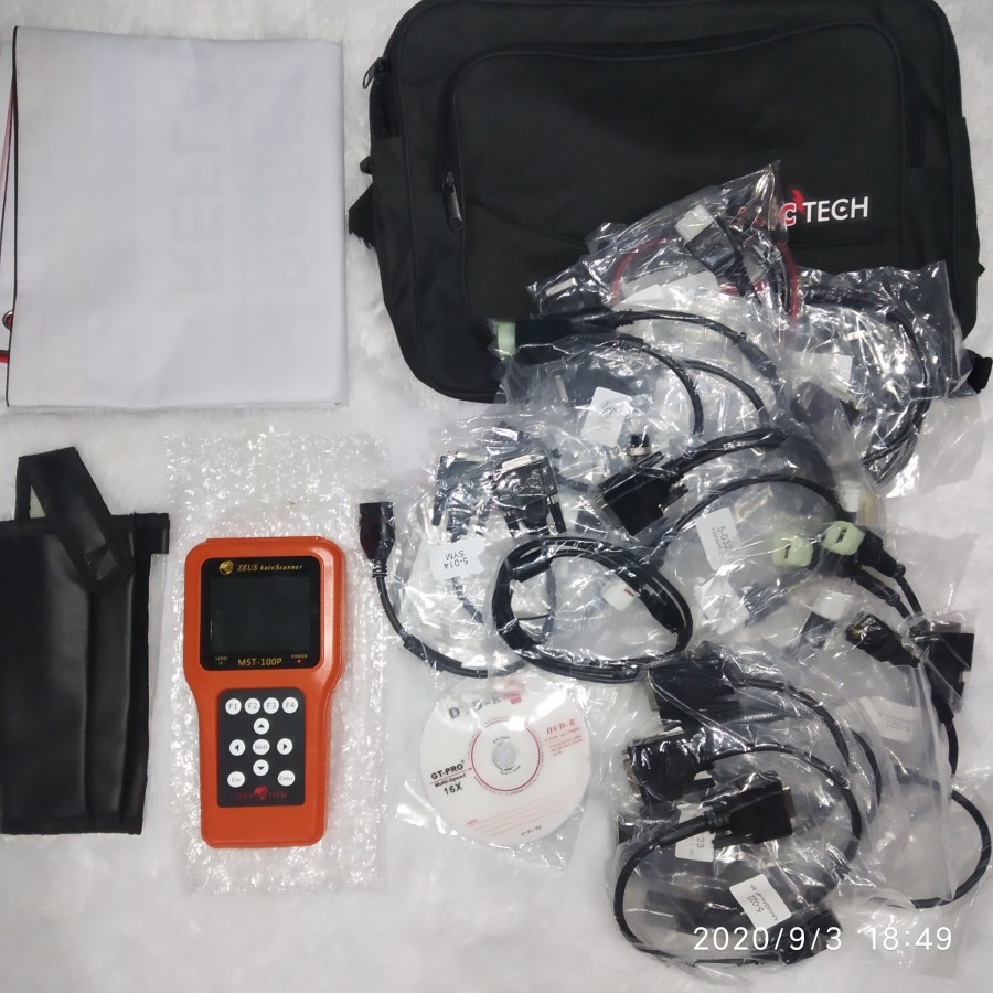 SCANNER MOTOR INJEKSI HONDA YAMAHA KAWASAKI SIZUKI VESPA KTM UNIVERSAL MST100P