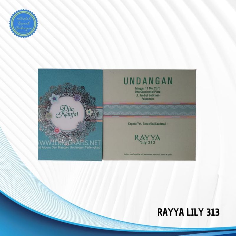 

Undangan | Rayya Lily 313