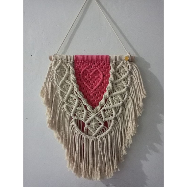 Wall Hanging Macrame / Hiasan dinding macrame / Hiasan dinding estetik macrame