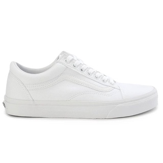 white old skool canvas vans
