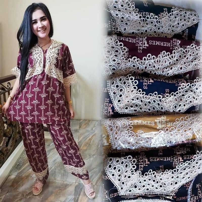 setelan CP daster arabian