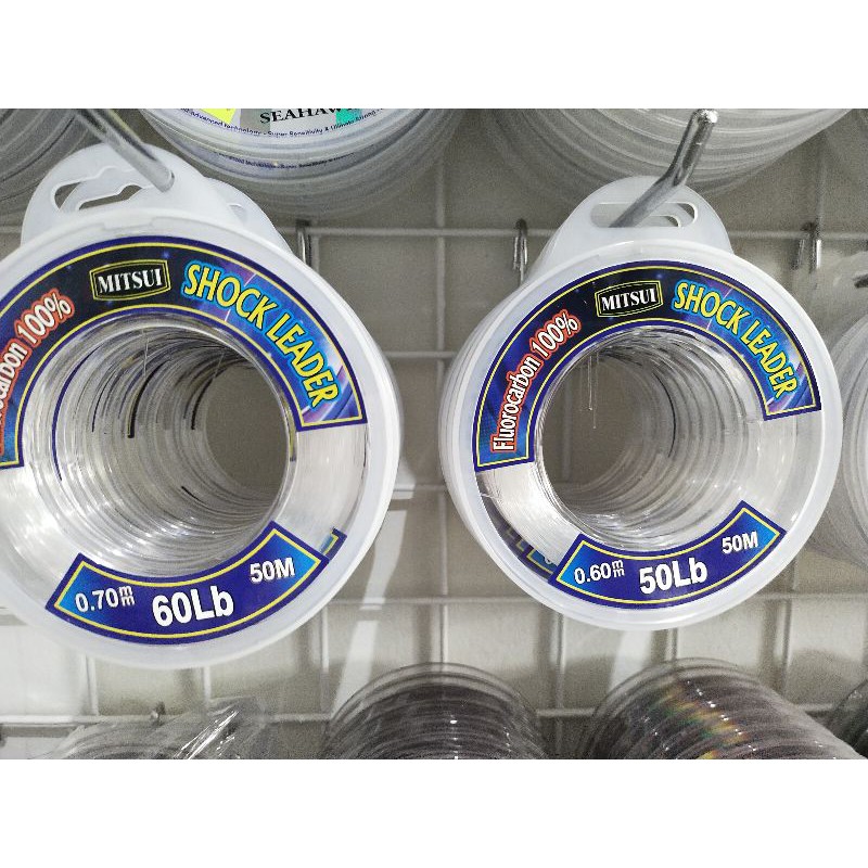 shock leader mitsui Xenon 50m fluorocarbon