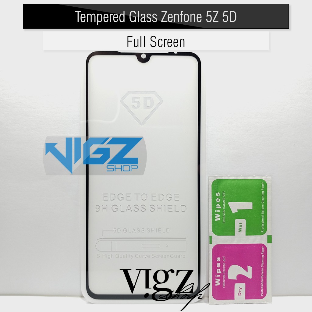 Tempered Glass Asus Zenfone 5Z ZS620KL 5D Full Screen