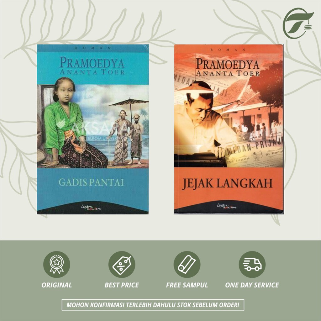 JEJAK LANGKAH & GADIS PANTAI - PRAMOEDYA ANANTA TOER