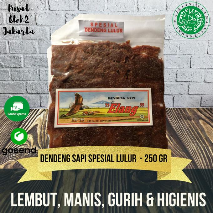 

DENDENG SAPI SPESIAL DENDENG LULUR CAP ELANG ORIGINAL 250 gr [PROMO]
