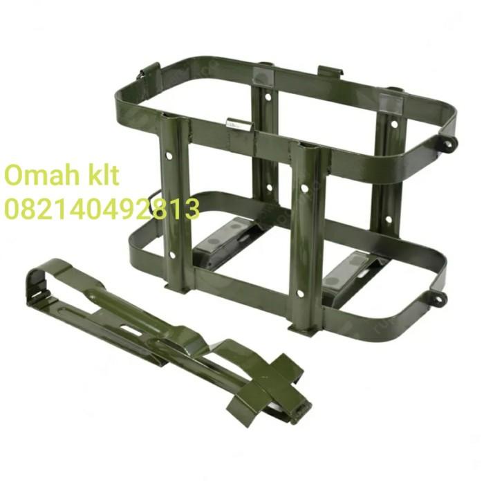 Bracket Jerigen Penyangga Besi 20Liter Hijau