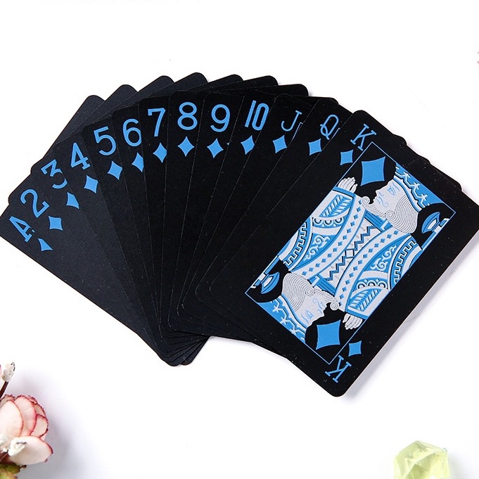 Kartu Poker Anti Air Remi Waterproof Plastic blackjack Set plastik playing card cards pvc plastik