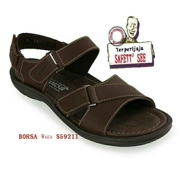 Sandal Kulit Borsa - Waka