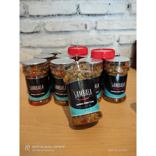 

Sambal Baby Cumi MATAH ± 150gr