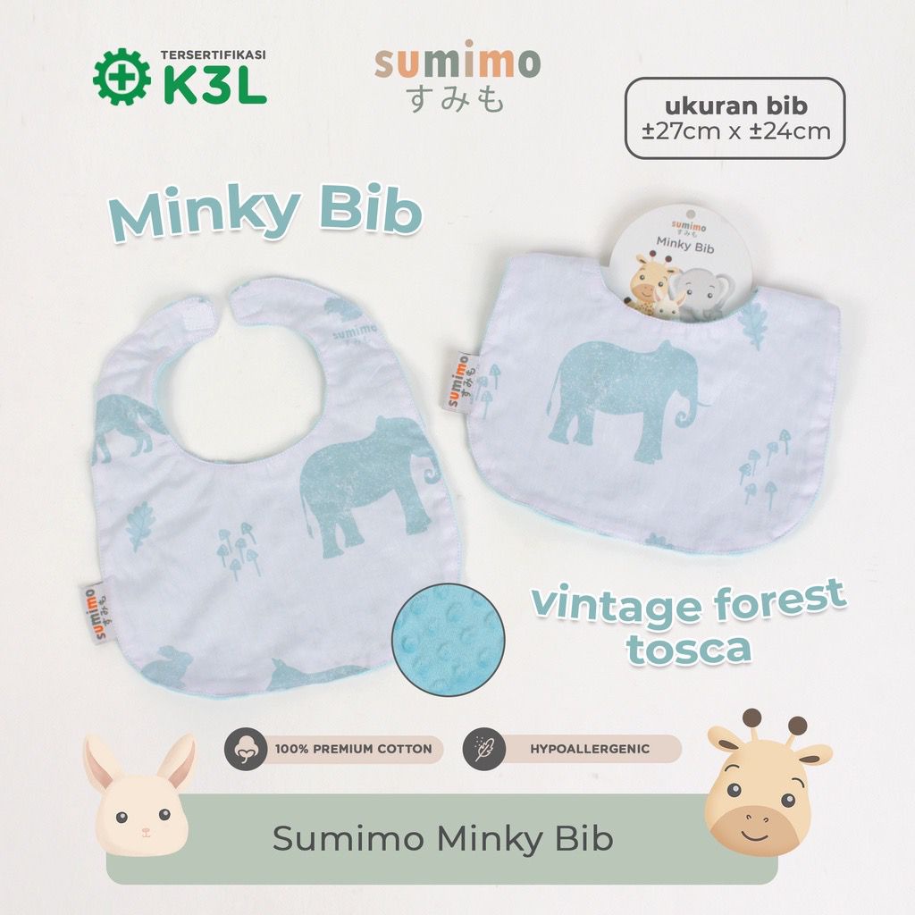 Sumimo Minky Bibs / Slaber