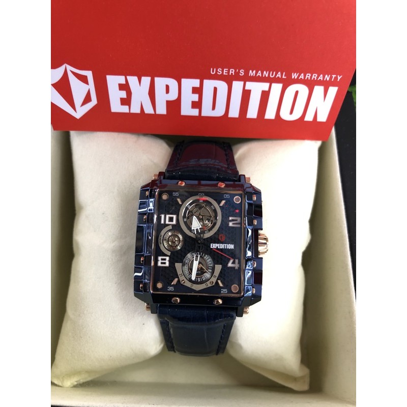 expedition e6757b kulit biru wanita