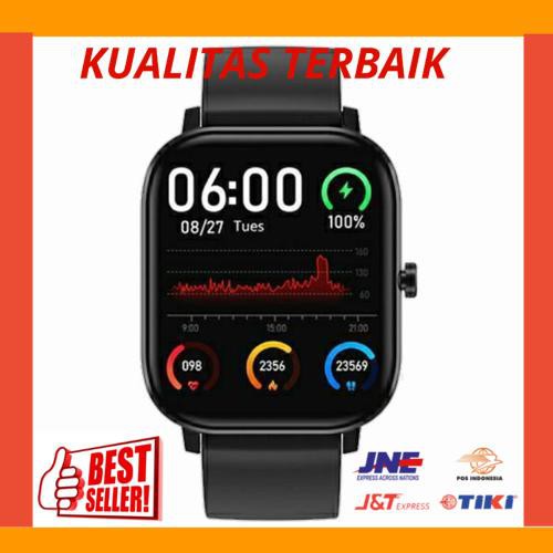 New Smartwatch Colmi P8 PRO Cloning Amazfit GTS Komarakstore - Hitam