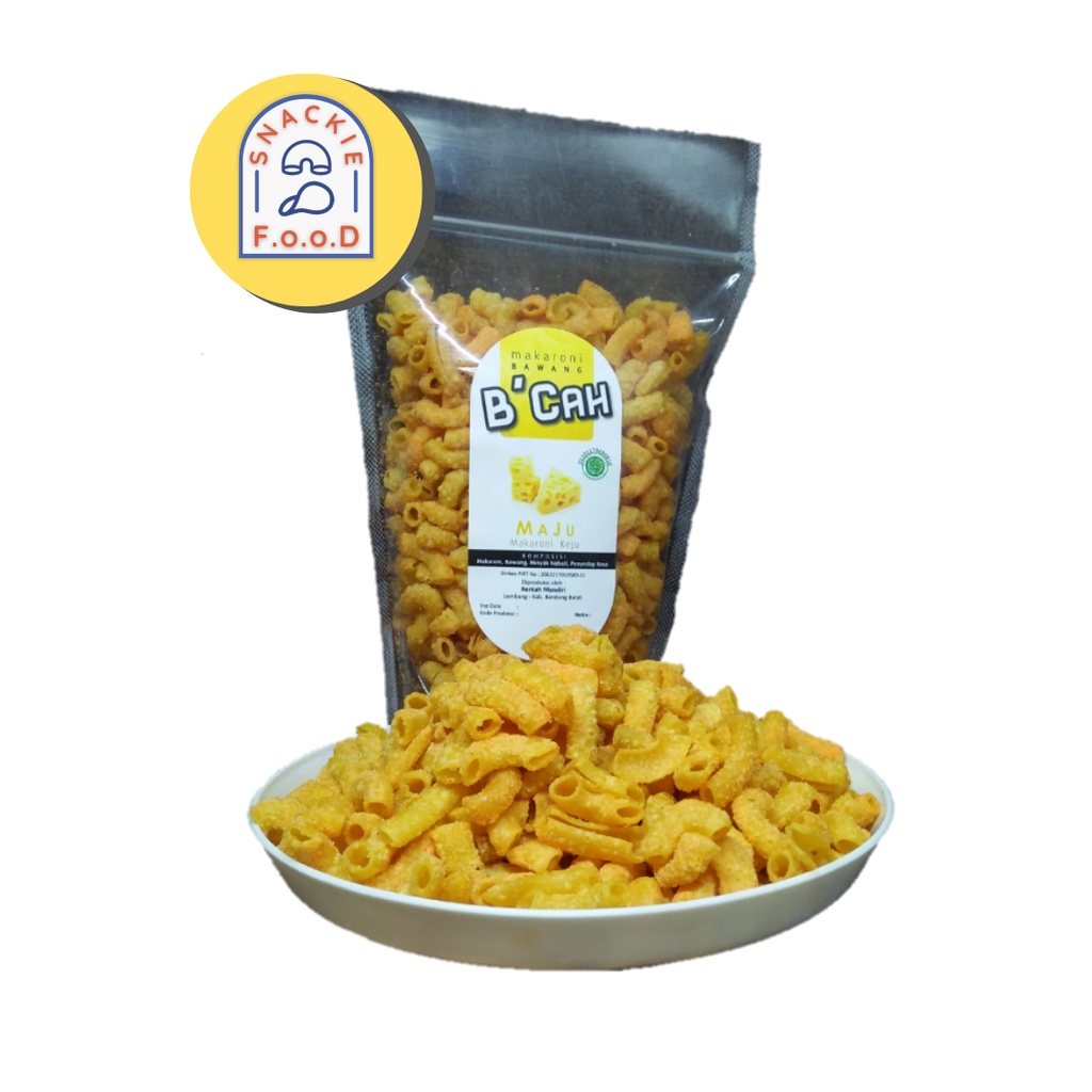 

SNACK JAJAN MAJU "makaroni keju" B'cah