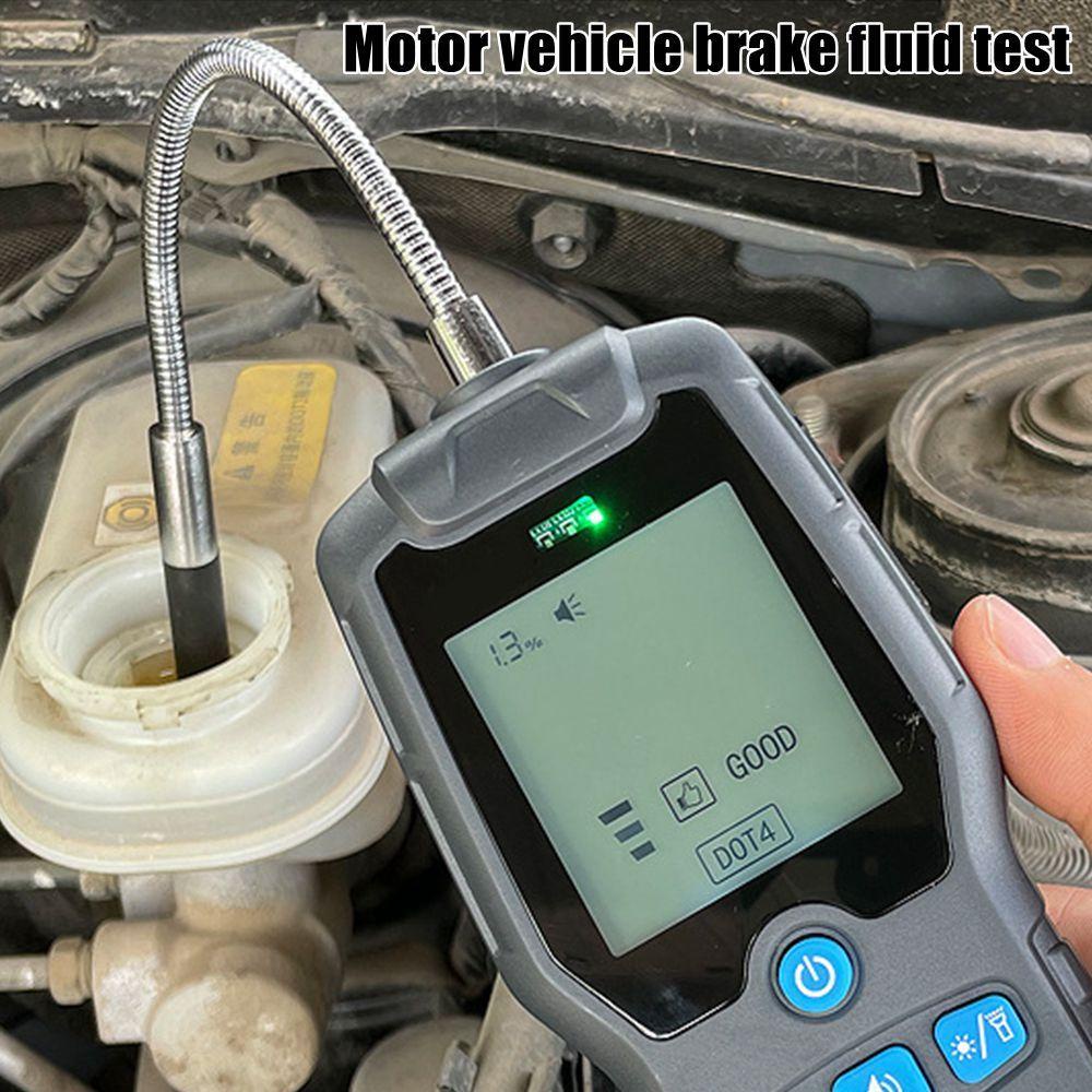 Preva Brake Fluid Tester New Design Universal Auto Detektor Kualitas Oli Mesin Akurat Tester