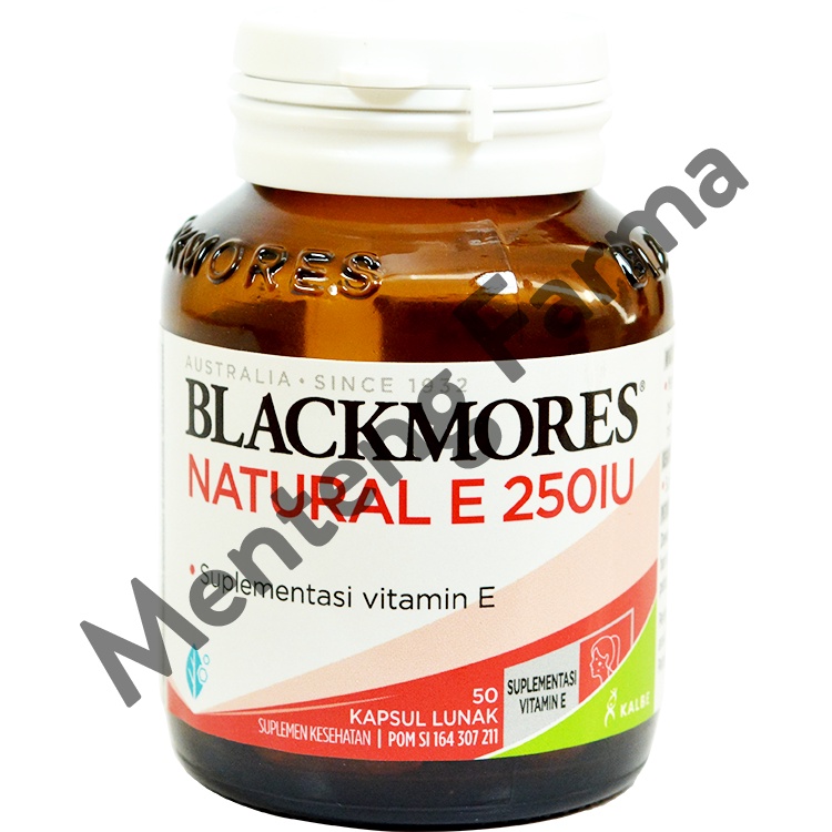 Blackmores Natural E 250 IU - Asupan Vitamin E Untuk Kesehatan Kulit