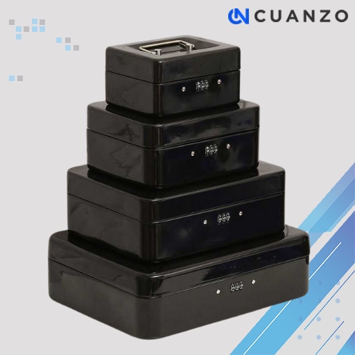 Kotak Brankas Uang Perhiasan Password Lock 20x16x9CM / Brankas Brangkas Celengan Uang Kotak Anti Ray