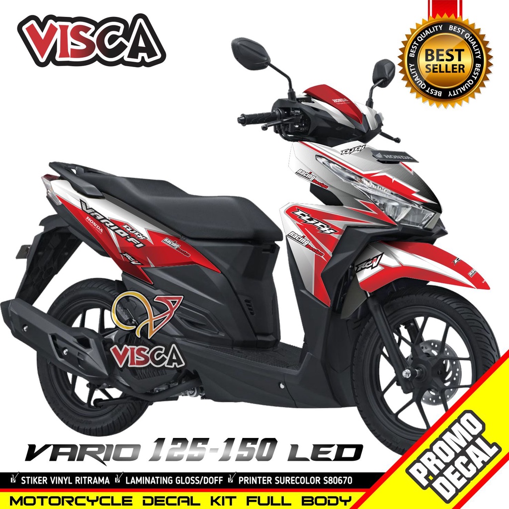 Decal Stiker Vario 2016 2017 Striping Vario 125 150 Led Click Thailand
