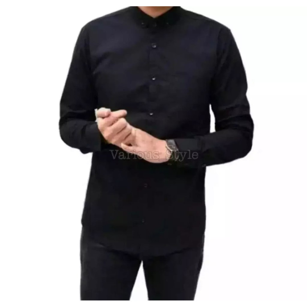 Mooda Moody - Kemeja Pria Lengan Panjang Kemeja Pria Lengan Panjang Polos Baju Kemeja Pria Lengan Pa
