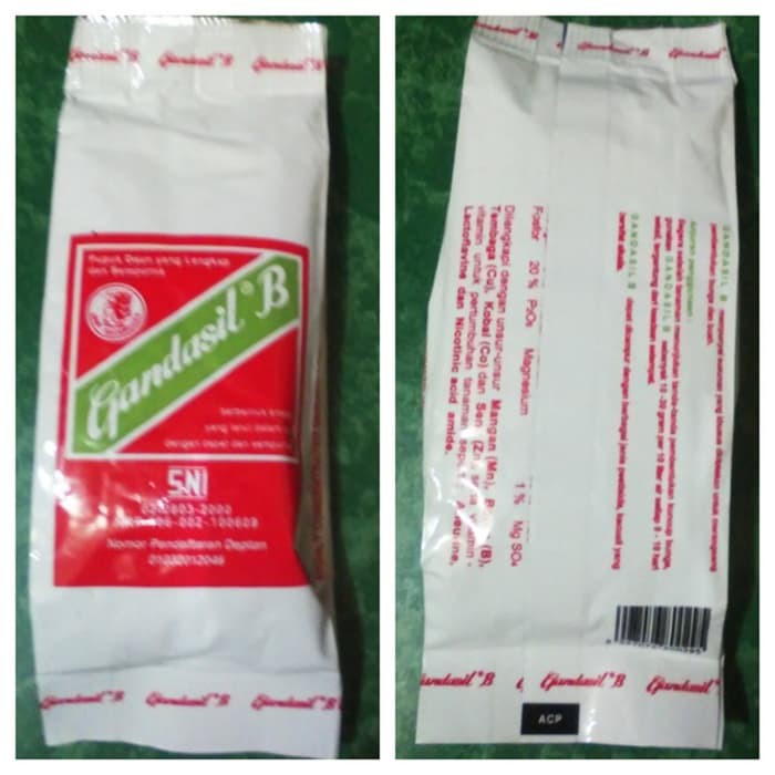 PUPUK GANDASIL B ( PUPUK BUNGA DAN BUAH )