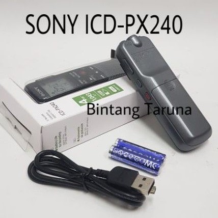 Voice Recorder Sony ICD-PX240 Perekam Suara Sony ICD-PX240