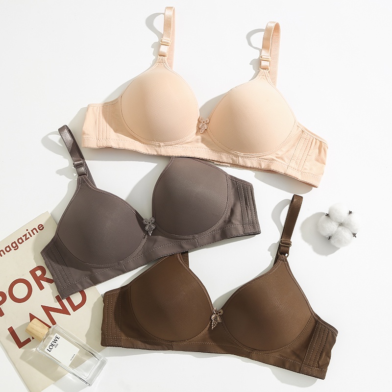 [COD] YOROYAL Bh Bra Big size Bra Tanpa kawat BH Push up import Ukuran 38-44