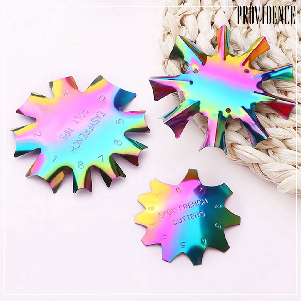 Providence Stainless Steel Nail Art Design French Manicure Varnish Modeling Stamping Plate