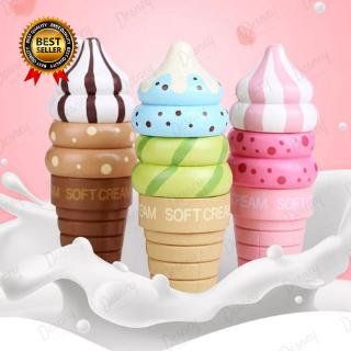 wooden magnetic ice cream set
