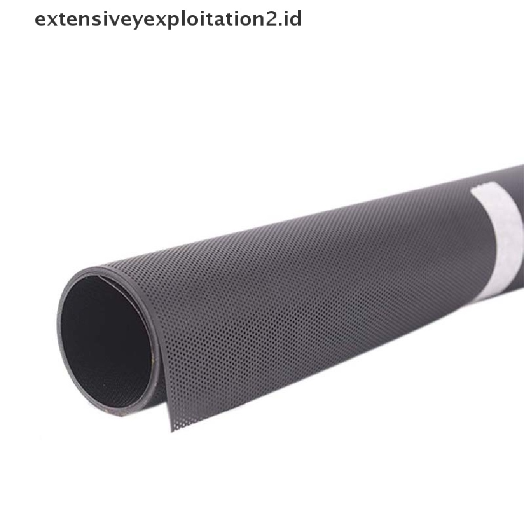 (Hotter) 30x100cm Pvc Casing Komputer Pc Kipas Pendingin Cooler Cover Mesh
