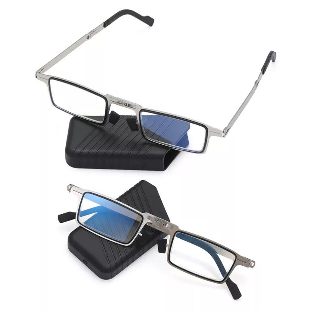 NICKOLAS1 Kacamata Baca Lipat Fashion Reading Magnifying Vision Care Blue Light Proof Anti Kelelahan Mata Hyperopia Eyewear