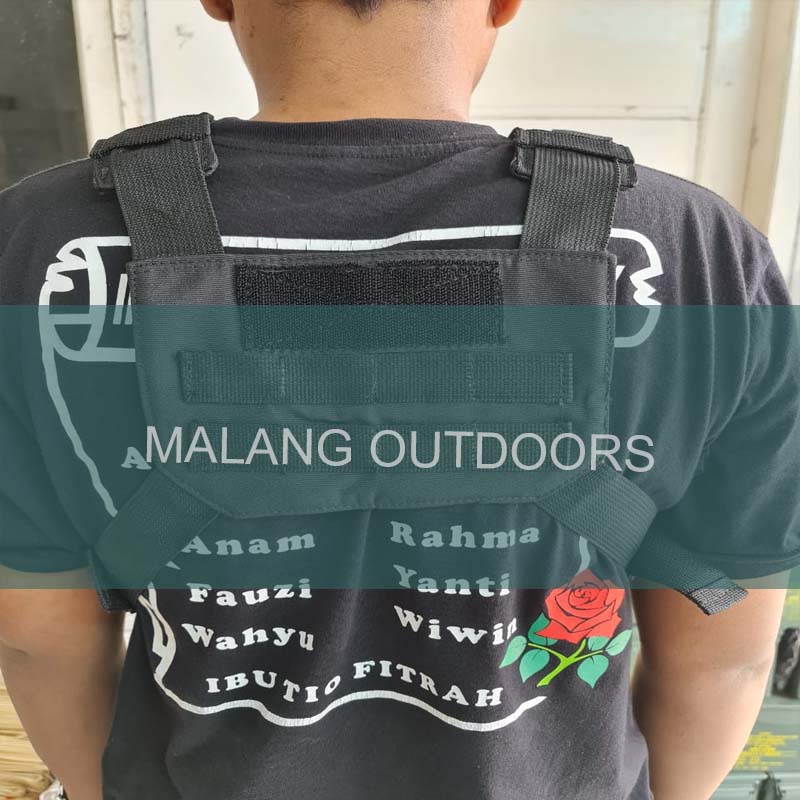 tas sepeda pelindung dada chest bag tactical rig bag cyclops 2 premium