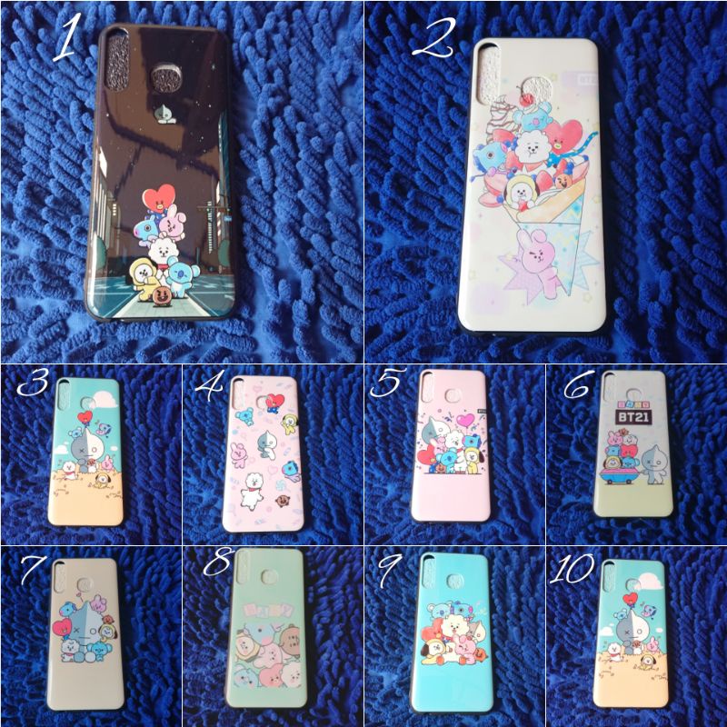 Soft Case Cover Casing Silikon Motif Karakter BT21 Infinix Hot 8 X650B X650C
