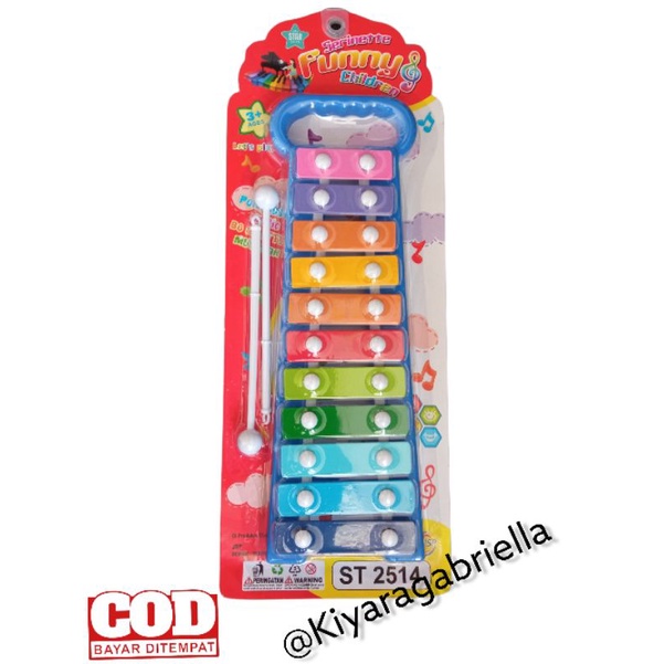 Mainan Edukasi Anak Happy Xylophone set/Mainan gamelan