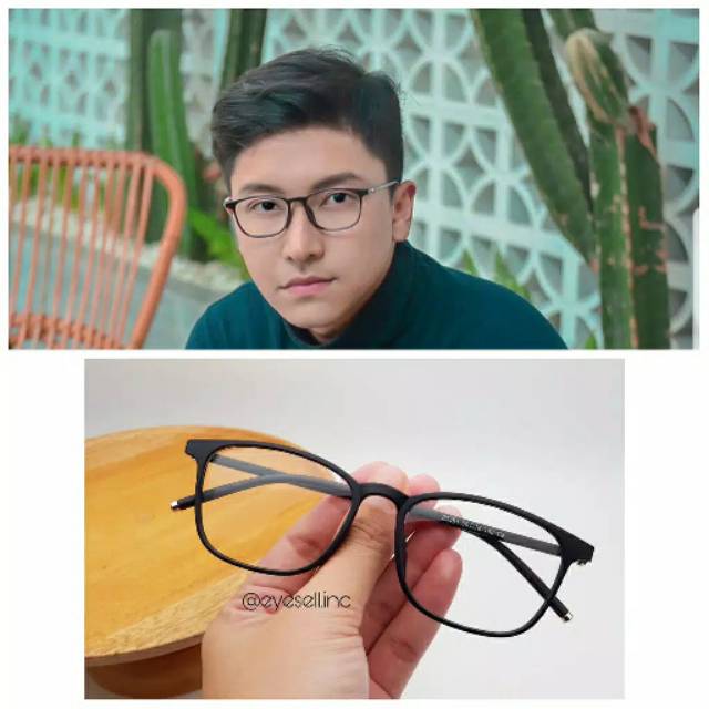 Frame kacamata minus pria anti radiasi kacamata minus unisek pria wanita branded