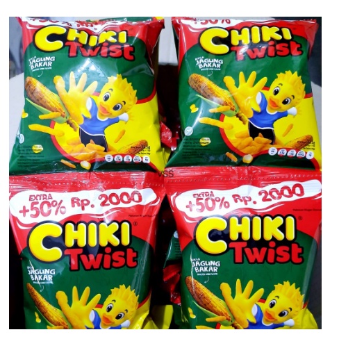 CHIKI TWIST  / 1 RENCENG ISI 10 PCS