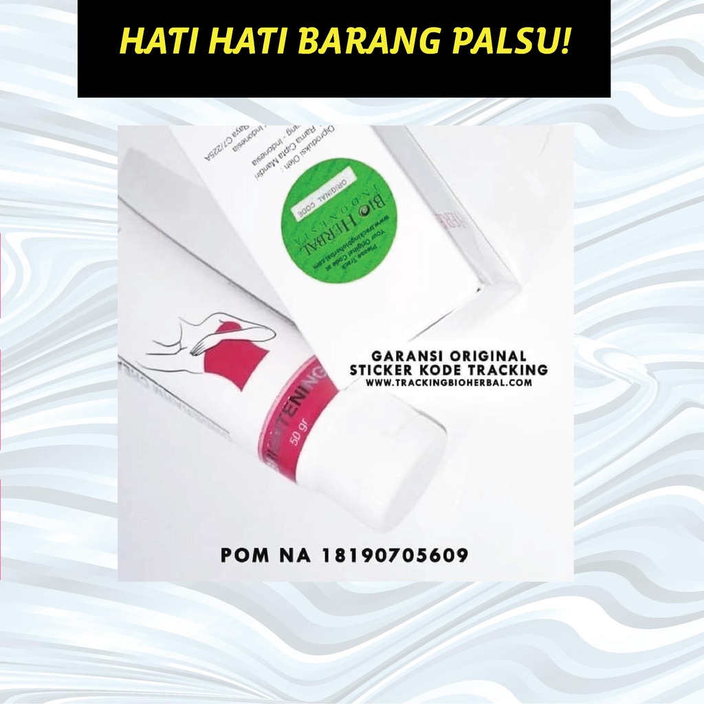 Deodorant Cream Crim Kream Krim Perawatan Pemutih Ketiak Selangkangan Lipatan Tubuh Bio Herbal Underarm Brightening Bpom BUH