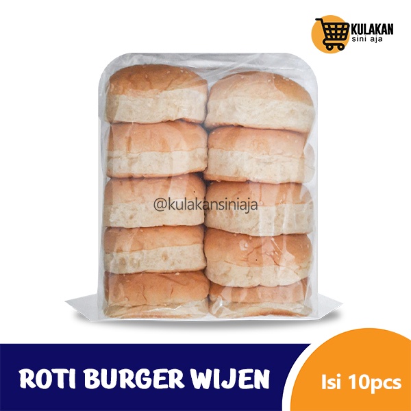 

Roti Burger Wijen Isi 10