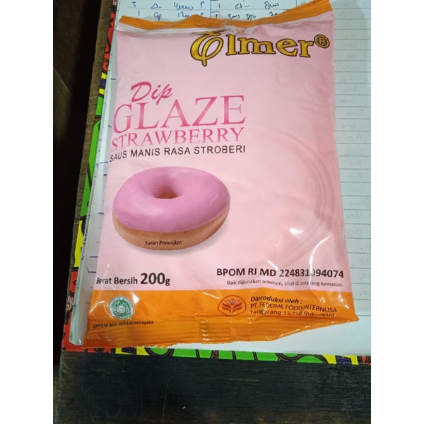 

dip glaze strawberry 200gr