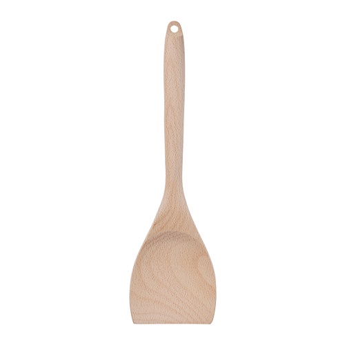 RORT Spatula untuk wajan, kayu beech