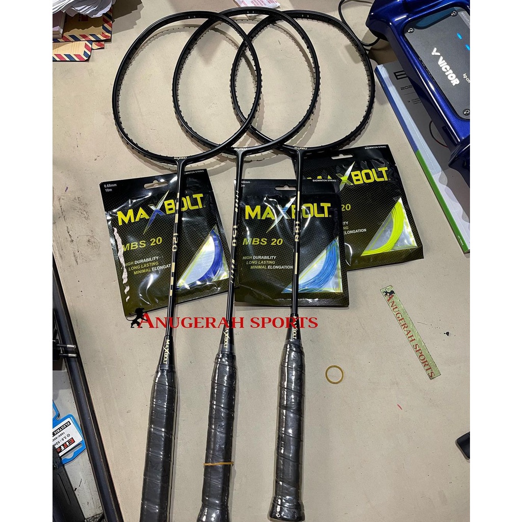 Raket Badminton MAXBOLT TRAINING RACKET / RAKET BEBAN MAXBOLT ORIGINAL + SENAR MAXBOLT