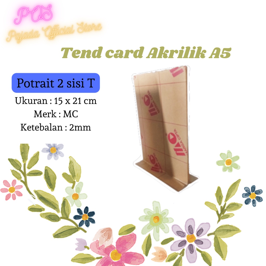 

TendCard A5 / Akrilik A5 / Akrlik Display / Akrilik Promosi